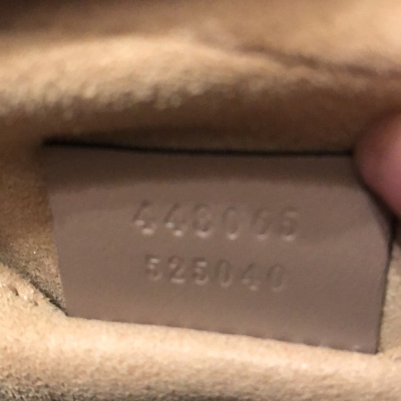 The mini Gucci Marmot chain shoulder bag. Dusty pink. - Picture 13 of 16